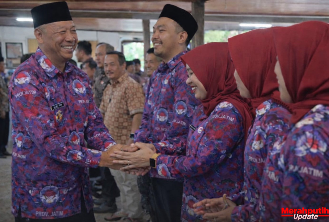 Bupati Gatut Sunu Hadiri Pelantikan Serentak Pengurus PPDI Kecamatan se-Tulungagung